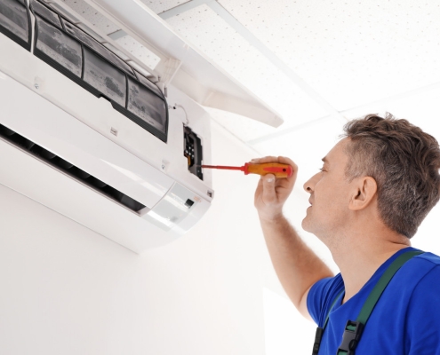 Repairing air conditioner