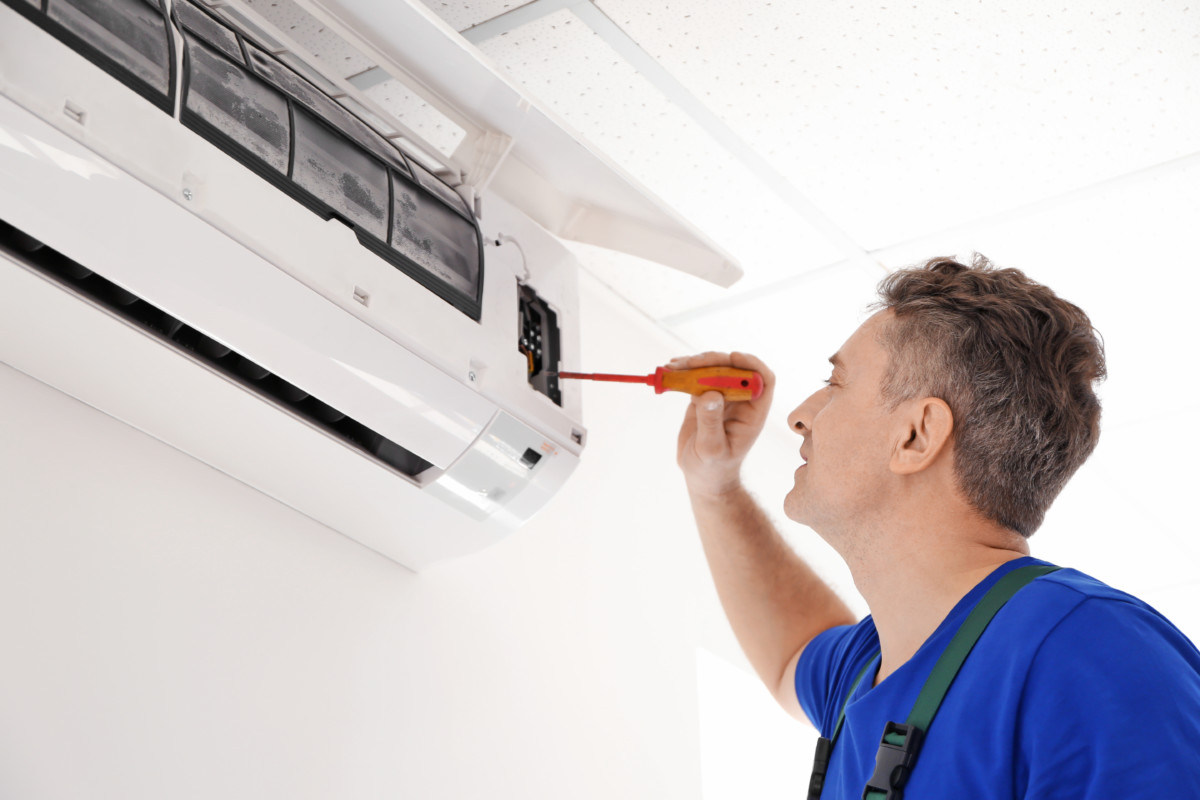 maintenance on central air conditioner